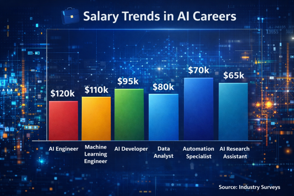 AI salary graph