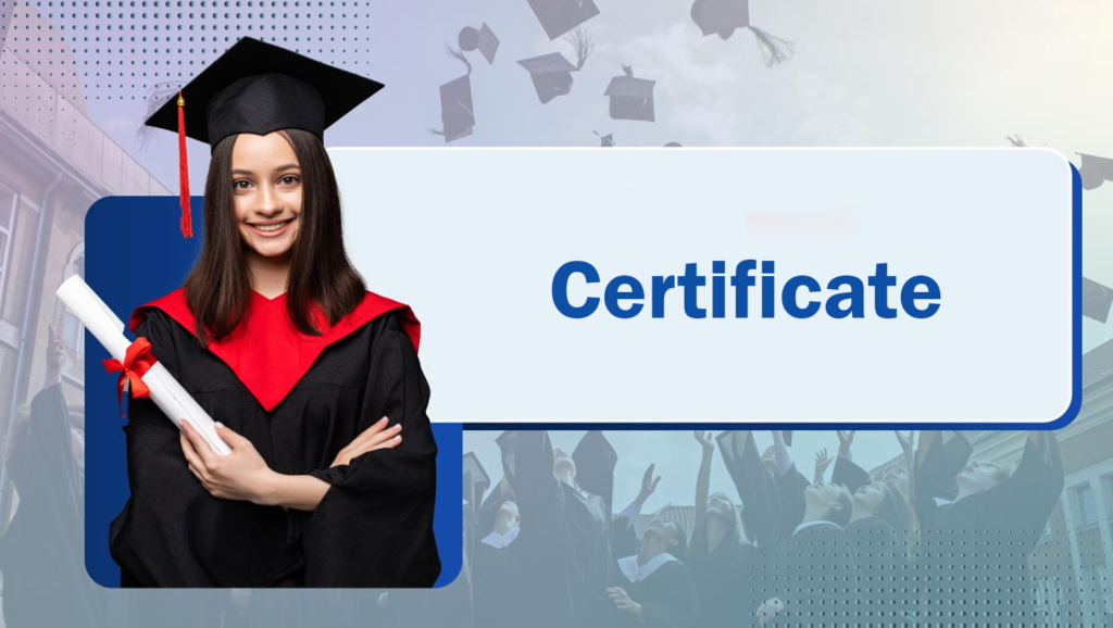 Certificate Program