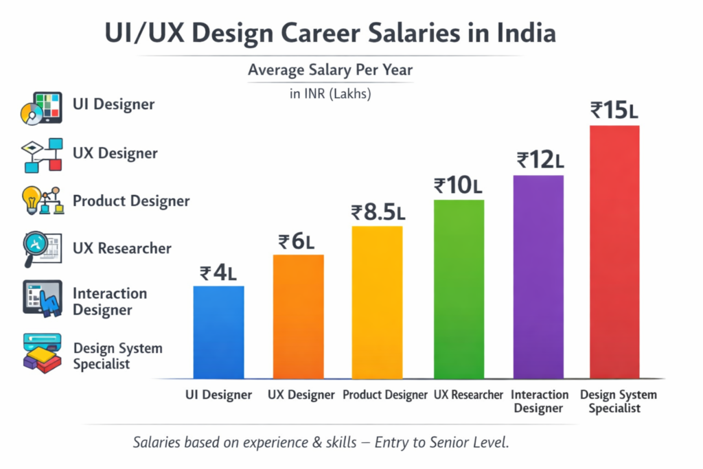 UI Salary graph