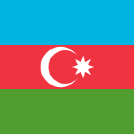 Azerbaijan Flag